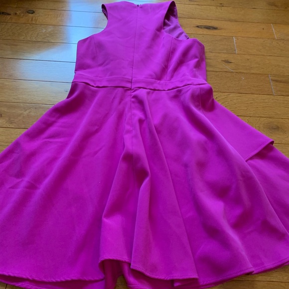 Magenta Cocktail Dress - Picture 2 of 5